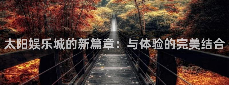 沐鸣平台登录：太阳娱乐城的新篇章：与体验的完美结合